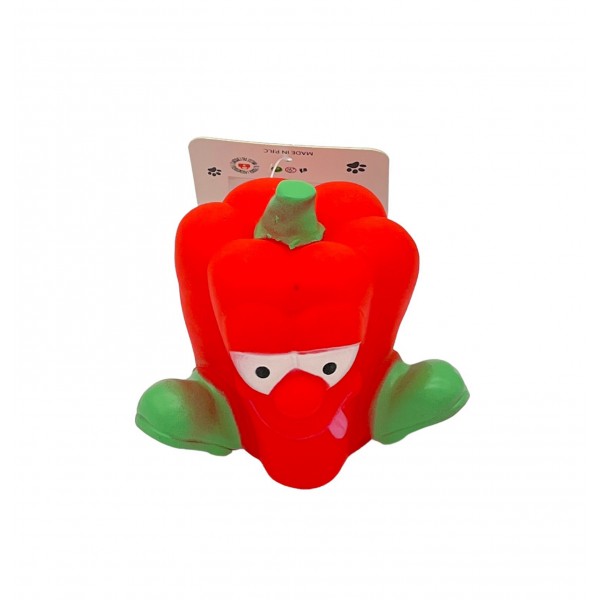 ΠΑΙΧΝΙΔΙ ΣΚΥΛΟΥ ΜΕ ΗΧΟ ΠΙΠΕΡΙΑ ΚΟΚΚΙΝΗ 8X10CM